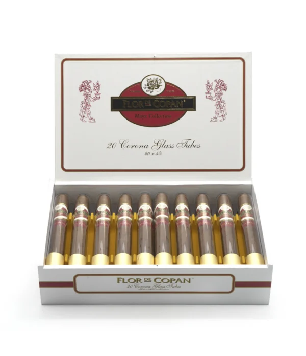 Flor De Copan Maya Collection Corona Glass Tube Cigar - Image 3