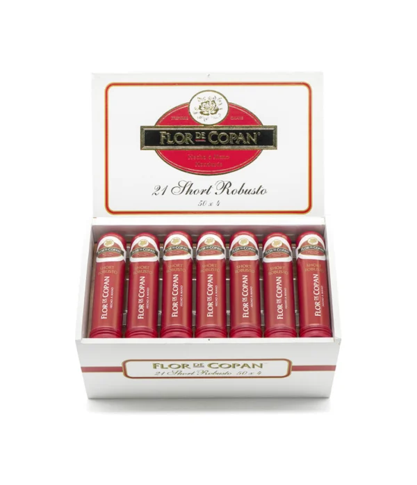 Flor De Copan Maya Collection Short Robusto Tubes Cigar - Image 3