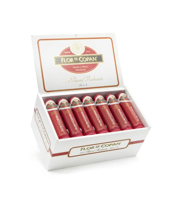 Flor De Copan Maya Collection Short Robusto Tubes Cigar - Image 4