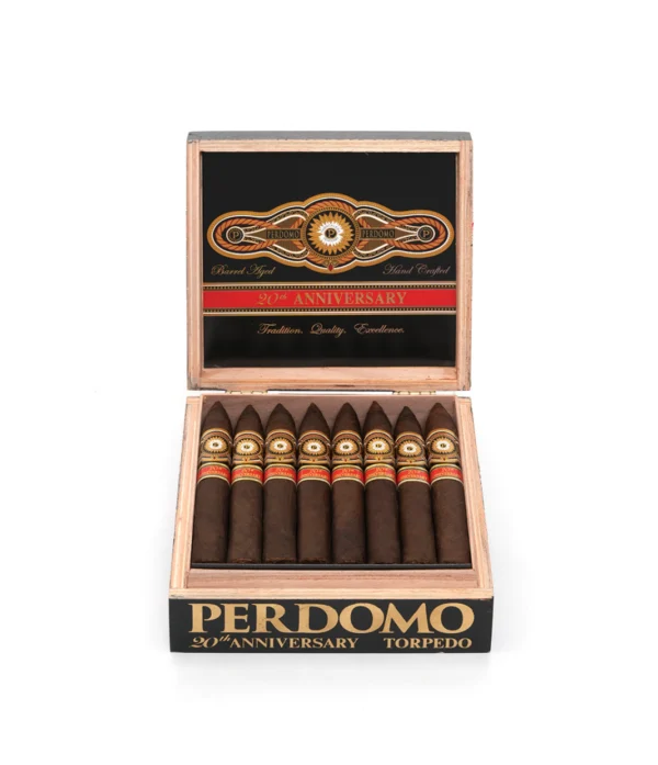 Perdomo 20th Anniversary Maduro Torpedo T6554 Cigar - Image 4