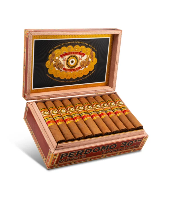 Perdomo 30th Anniversary Connecticut Box-Pressed Robusto Cigar - Image 5