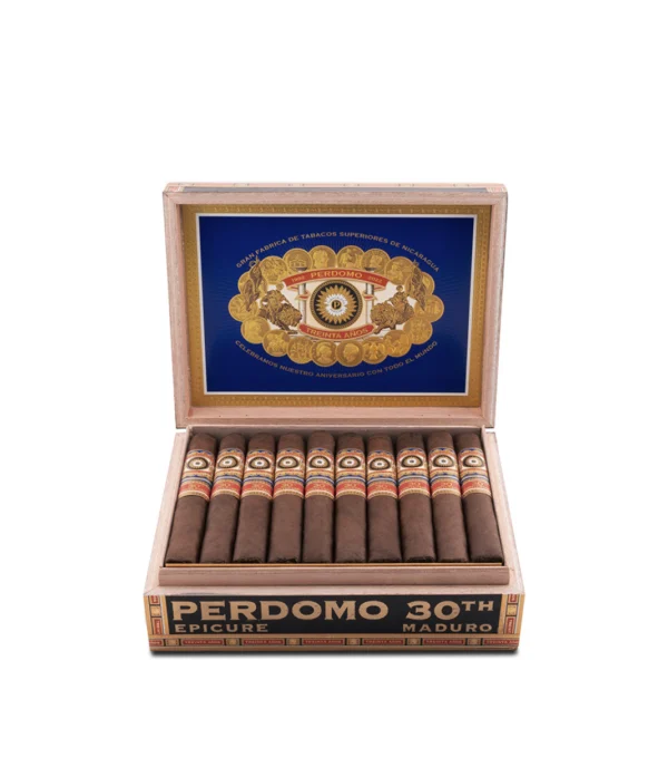 Perdomo 30th Anniversary Maduro Box-Pressed Epicure Cigar - Image 4