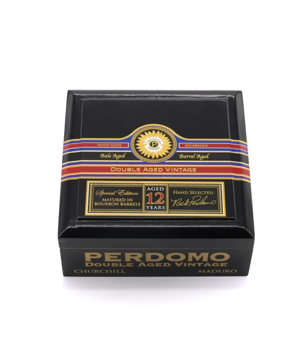 Perdomo Double Aged 12 Year Vintage Maduro Churchill Cigar - Image 2