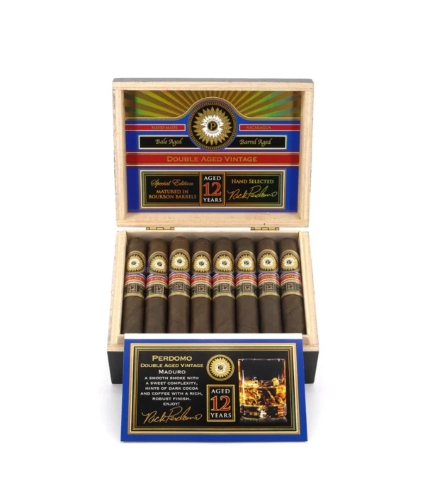 Perdomo Double Aged 12 Year Vintage Maduro Robusto Cigar - Image 4