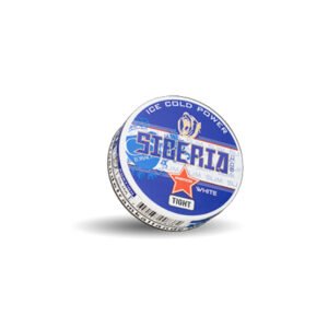 Siberia -80 Degrees White Tight Slim Portion CB – 10 x Single Tins