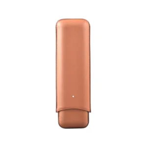 Dunhill White Spot Terracotta Cigar Case – 2 Churchill