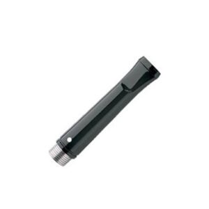Dunhill White Spot Short Slim Black Saddle Mouthpiece (HA1301)