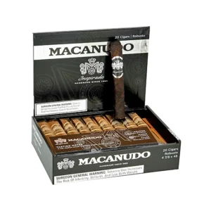 Macanudo Black Inspirado Robusto – Box of 20