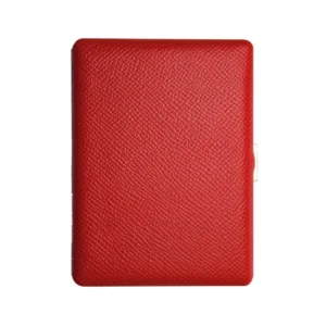 Tsubota Pearl Cosmos Noblesse Cigarette Case – Red