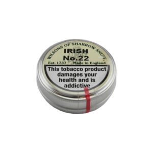 Wilsons of Sharrow Irish No.22 Snuff 20g – Single Large Tin
